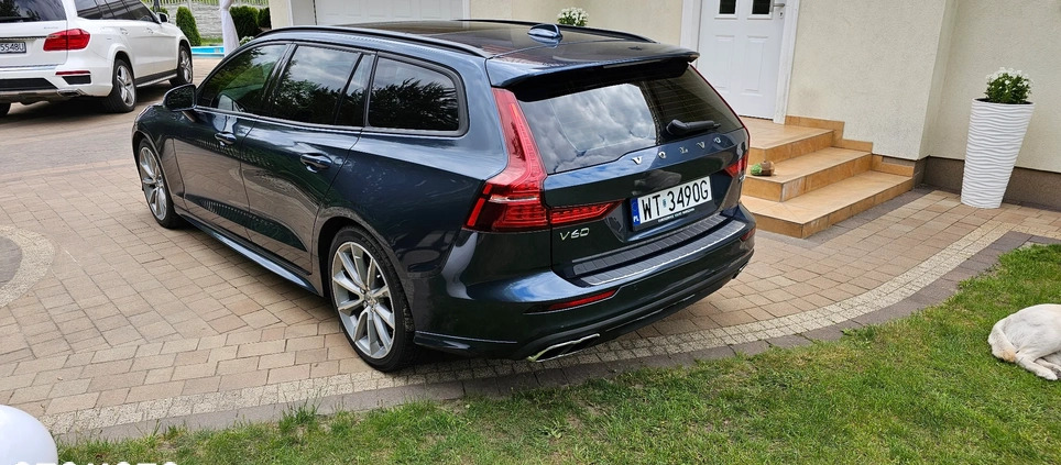 Volvo V60 cena 119000 przebieg: 58000, rok produkcji 2020 z Gąbin małe 79